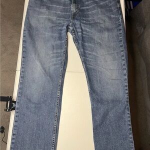 Levi's 559‎ Jeans Men's 40x32 Relaxed Straight Leg Blue Dark Wash Denim